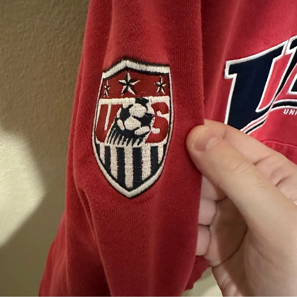 Nike Y2K Center Swoosh USA National Soccer Team Hoodie